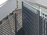 手すりのインフィル格子